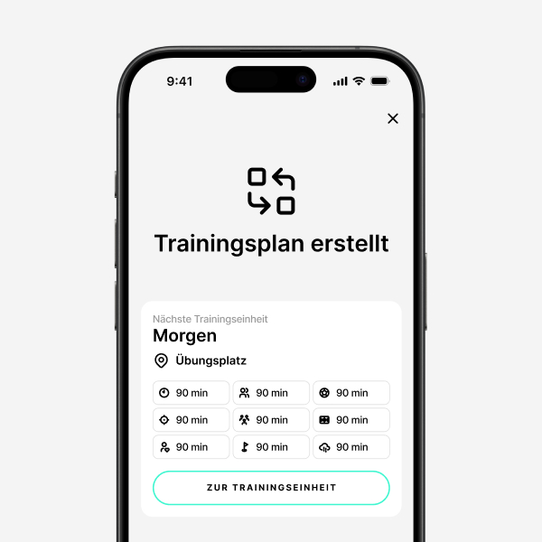 Trainingseinheiten generieren & durchführen